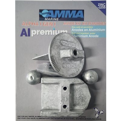 ENS. D’ANODES en ALUMINIUM ALPHA 1 