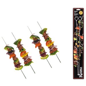 ENSEMBLE DE 4 BROCHETTES À BBQ