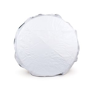 HOUSSE VINYLE de PNEU de SECOURS / BLANC ARCTIQUE - 31¼ po