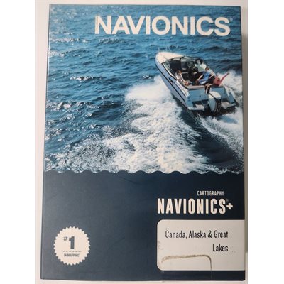 CARTES ÉLECTRONIQUES NAVIONICS+ CANADA, ALASKA ET GRANDS LACS