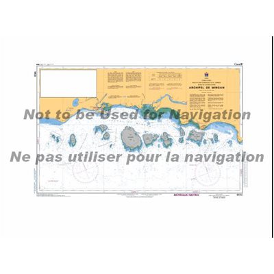 carte archipel de mingan