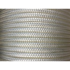 CABLOT NYLON TRESSÉ DOUBLE 3 / 4" BLANC