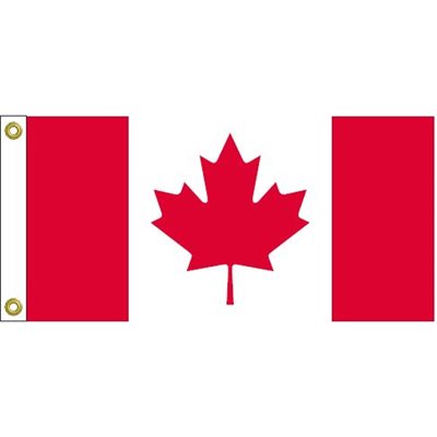 DRAPEAU CANADA 18"X36"