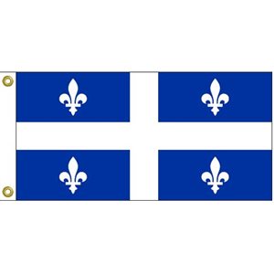 DRAPEAU QUEBEC 18"X36"