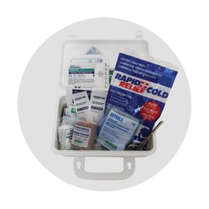 MINI TROUSSE de PREMIERS SOINS (53 pces)