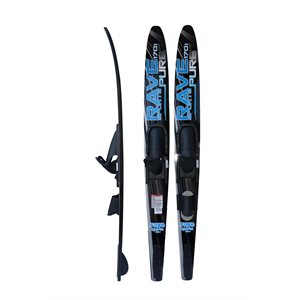 PAIRE de SKIS COMBO PURE - 170cm