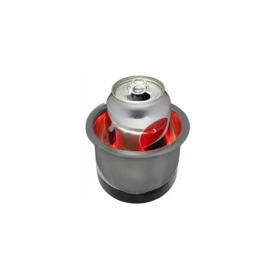 ss red led cup holder